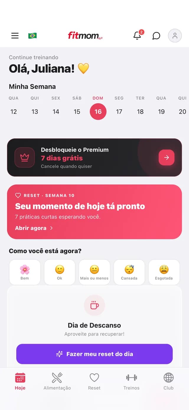 Tela de um app real criado com IA e publicado nas lojas