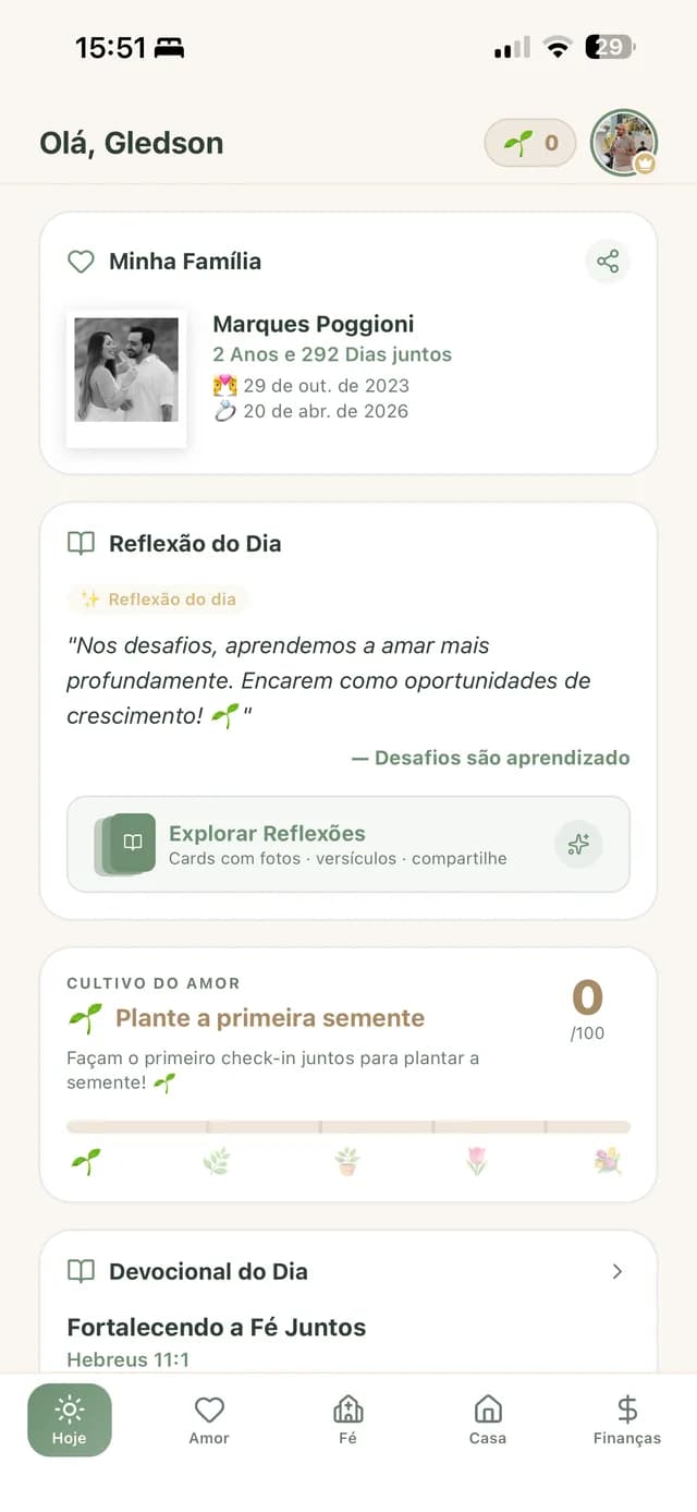 Tela de um app real criado com IA e publicado nas lojas
